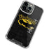 DC Comics Batman Dark Knight Logo Yellow & Black iPhone 14 Pro Clear Case